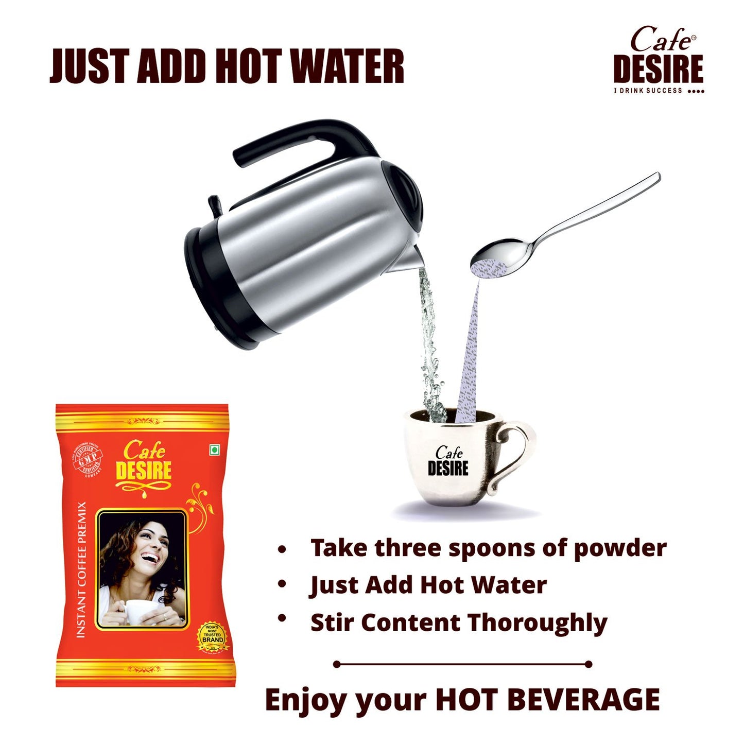 INSTANT COFFEE PREMIX - Red Range - 1Kg