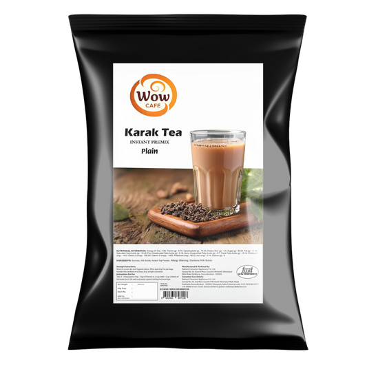 Wow Cafe Plain Tea Premix 1kg