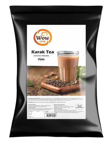 Wow Cafe Plain Tea Premix 1kg